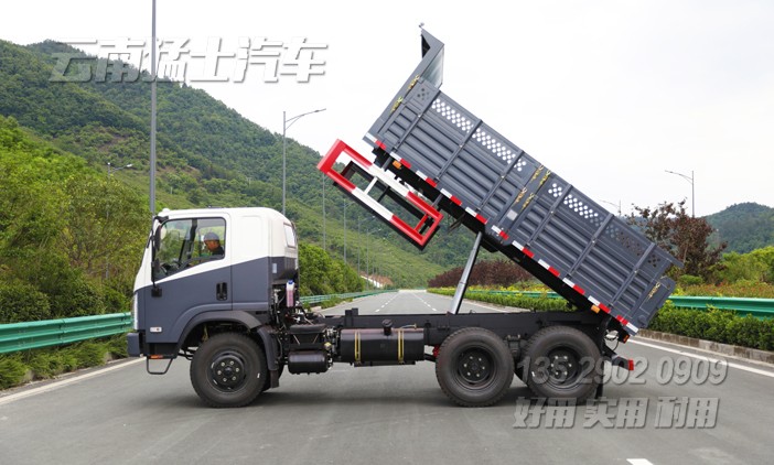 5噸自卸貨車,6*6越野自卸汽車,東風山貓,自卸卡車出口,六驅(qū)輕型卡車,新款自卸