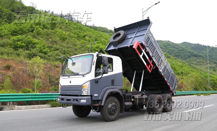 5噸自卸貨車,6*6越野自卸汽車,東風山貓,自卸卡車出口,六驅(qū)輕型卡車,新款自卸