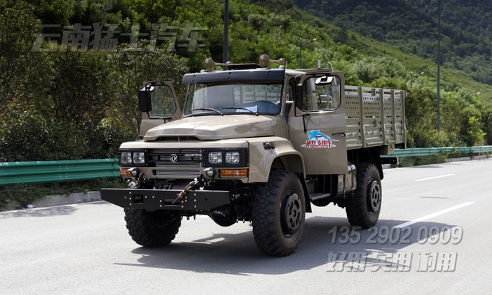 4*4尖頭駕駛室,東風(fēng)長(zhǎng)頭2.5噸,越野長(zhǎng)途卡車,絞盤(pán)出口越野車,越野載貨卡車